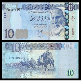 LIBYA 10 Dinars 2025 New...