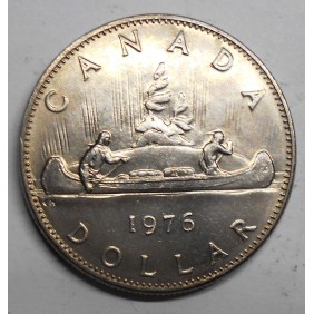 CANADA 1 Dollar 1976
