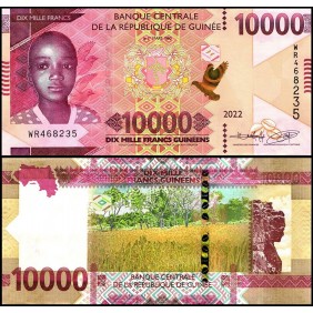 GUINEA 10.000 Francs 2022