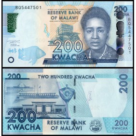MALAWI 200 Kwacha 2022