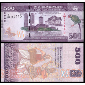 SRI LANKA 500 Rupees 2022