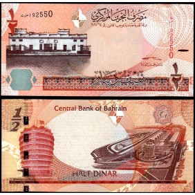 BAHRAIN 1/2 Dinar 2023 New...