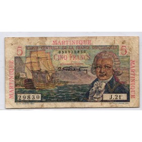 MARTINIQUE 5 Francs 1947