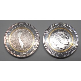 CURACAO 5 Gulden 2025...
