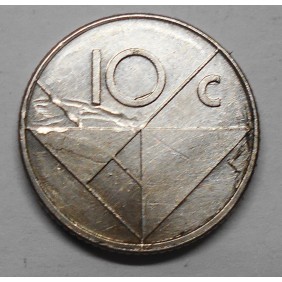 ARUBA 10 Cents 1988