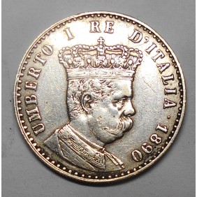 ERITREA 50 Centesimi 1890 AG