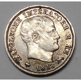 NAPOLEONE 5 Soldi 1813M AG