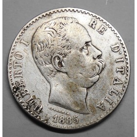 2 Lire 1885 AG
