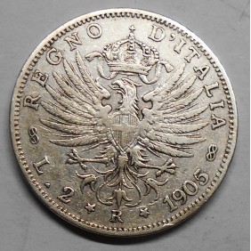 2 Lire 1905 AG