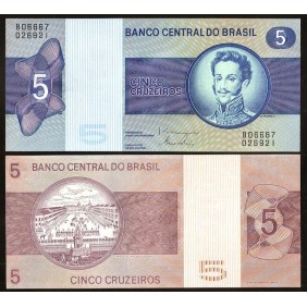 BRAZIL 5 Cruzeiros 1979