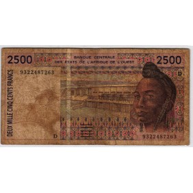 MALI (W.A.S.) 2500 Francs 1993