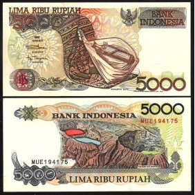 INDONESIA 5000 Rupiah...