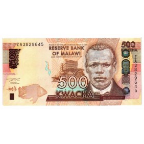 MALAWI 500 Kwacha 2021...