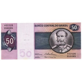 BRAZIL 50 Cruzeiros 1980