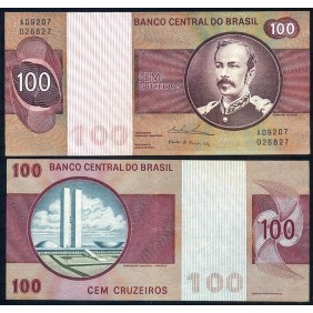 BRAZIL 100 Cruzeiros 1974