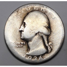 USA Washington Quarter 1936 AG