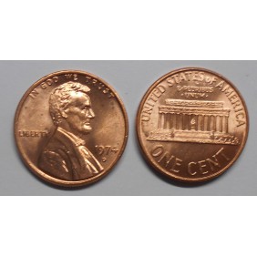 USA 1 Cent 1974 D Lincoln...