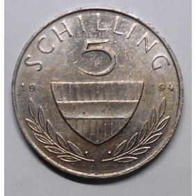 AUSTRIA 5 Schilling 1994