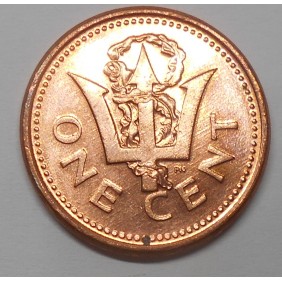 BARBADOS 1 Cent 2004