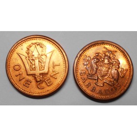 BARBADOS 1 Cent 2007
