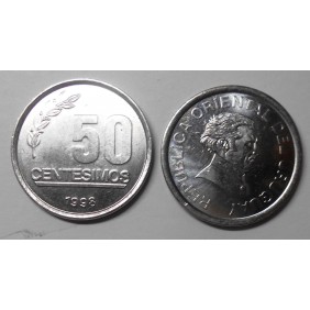 URUGUAY 50 Centesimos 1998