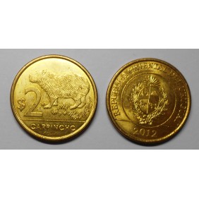 URUGUAY 2 Pesos 2012 Carpincho
