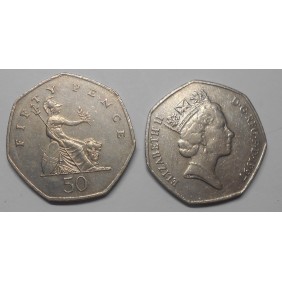 GREAT BRITAIN 50 Pence 1997...