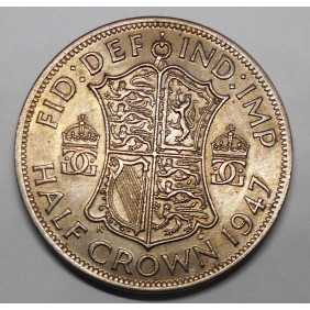 GREAT BRITAIN 1/2 Crown 1947