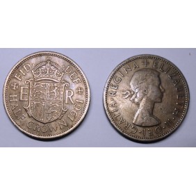 GREAT BRITAIN 1/2 Crown 1961