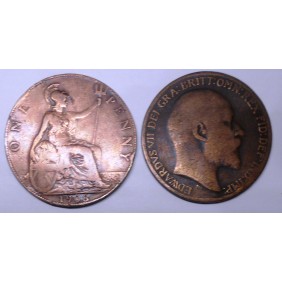GREAT BRITAIN 1 Penny 1908