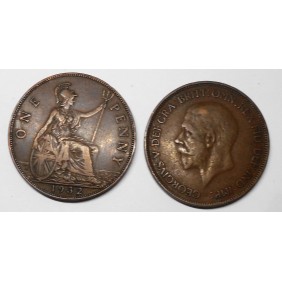 GREAT BRITAIN 1 Penny 1932