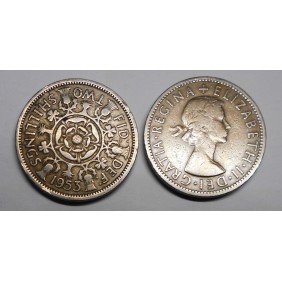 GREAT BRITAIN Florin 1953