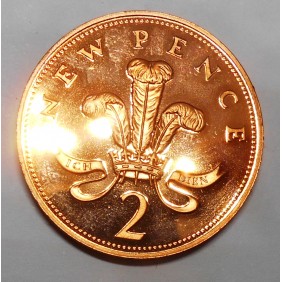 GREAT BRITAIN 2 Pence 1981...