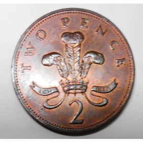 GREAT BRITAIN 2 Pence 1983