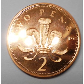 GREAT BRITAIN 2 Pence 1999...