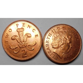 GREAT BRITAIN 2 Pence 2001