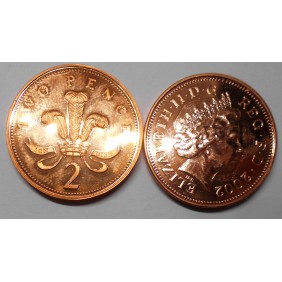 GREAT BRITAIN 2 Pence 2002