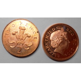 GREAT BRITAIN 2 Pence 2004