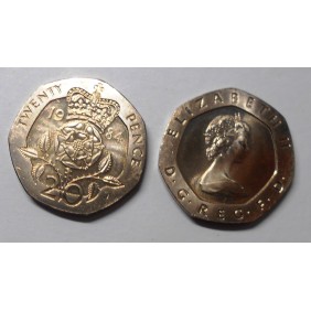 GREAT BRITAIN 20 Pence 1984