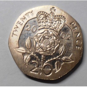 GREAT BRITAIN 20 Pence 2002...
