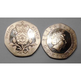 GREAT BRITAIN 20 Pence 1999...