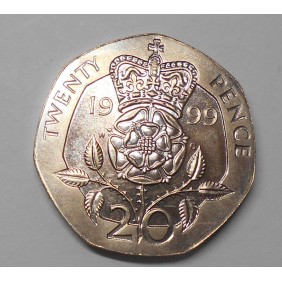 GREAT BRITAIN 20 Pence 1999
