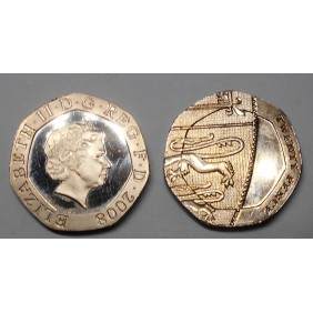 GREAT BRITAIN 20 Pence 2008...