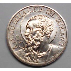 VATICANO 20 Centesimi 1931