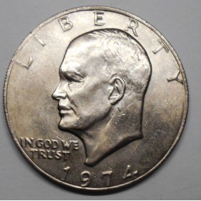 USA 1 Dollar Eisenhower 1974