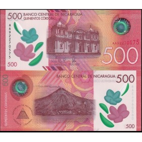 NICARAGUA 500 Cordobas 2021...