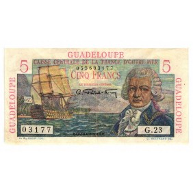 GUADELOUPE 5 Francs 1947-49