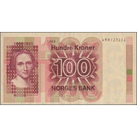 NORWAY 100 Kroner 1982