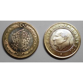 TURKEY 1 Lira 2024