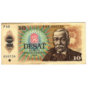 CZECHOSLOVAKIA 10 Korun 1986